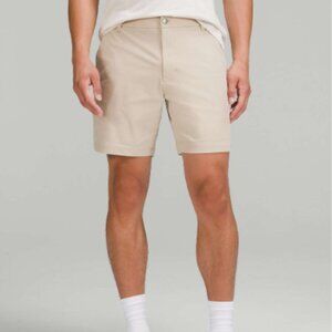 Lululemon Men's Commission Sho Classic Fit 7" Warpstreme Trench Beige sz 31 NEW